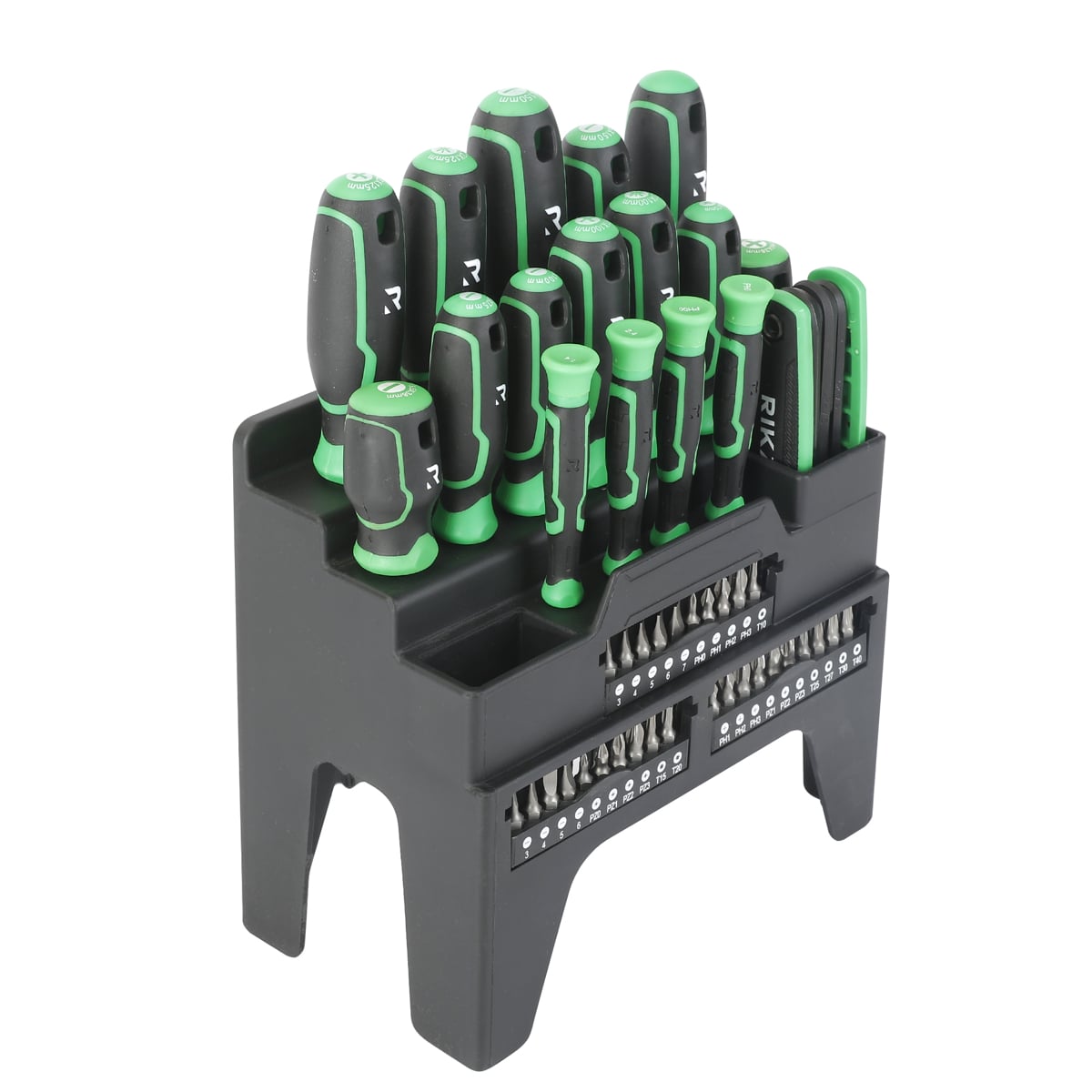 Rikä 54-Piece Professional Screwdriver | Bit and Hex Key Set